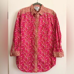 Lilly Pulitzer Vintage Cotton Poplin Shirt